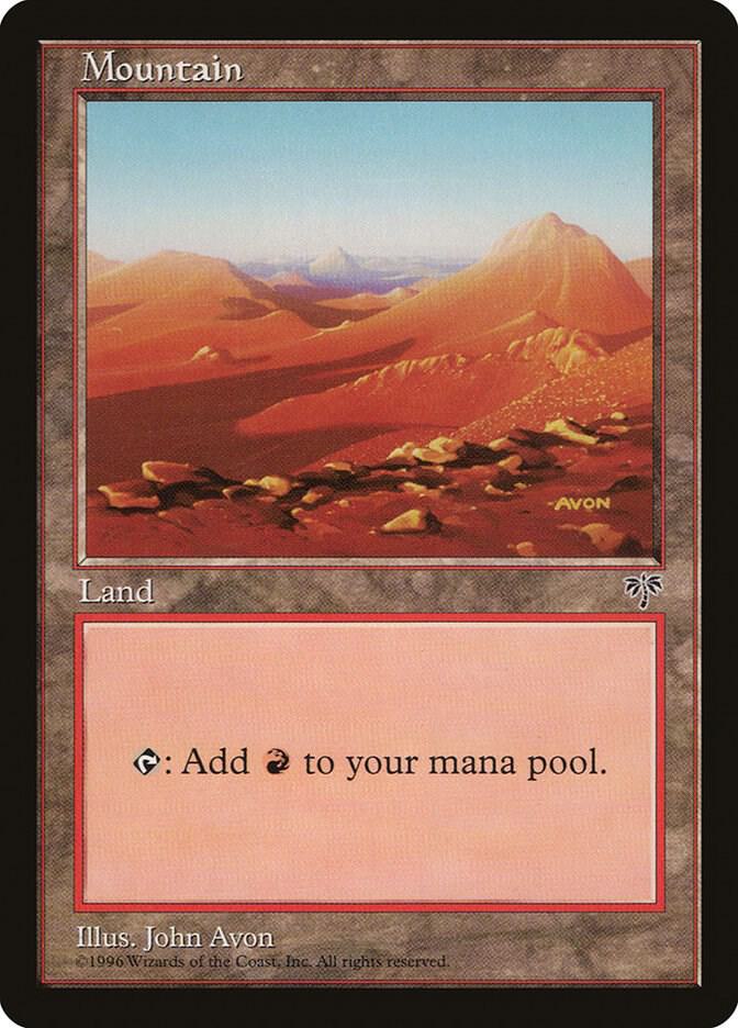 Mountain (Orange) - Mirage - Magic: The Gathering - TCGplayer.com