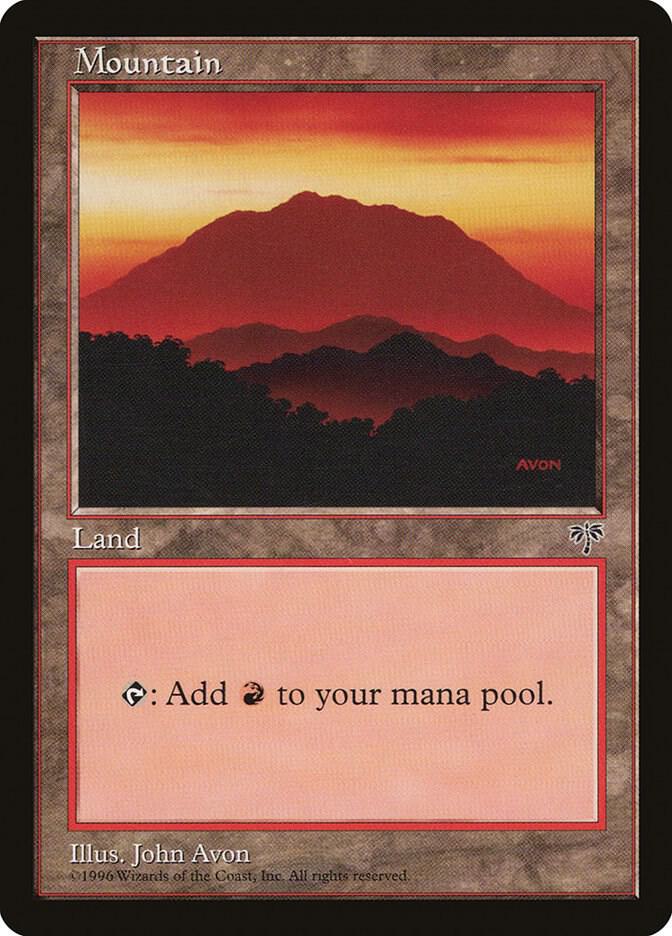 Mountain (Red) - Mirage - Magic: The Gathering - TCGplayer.com