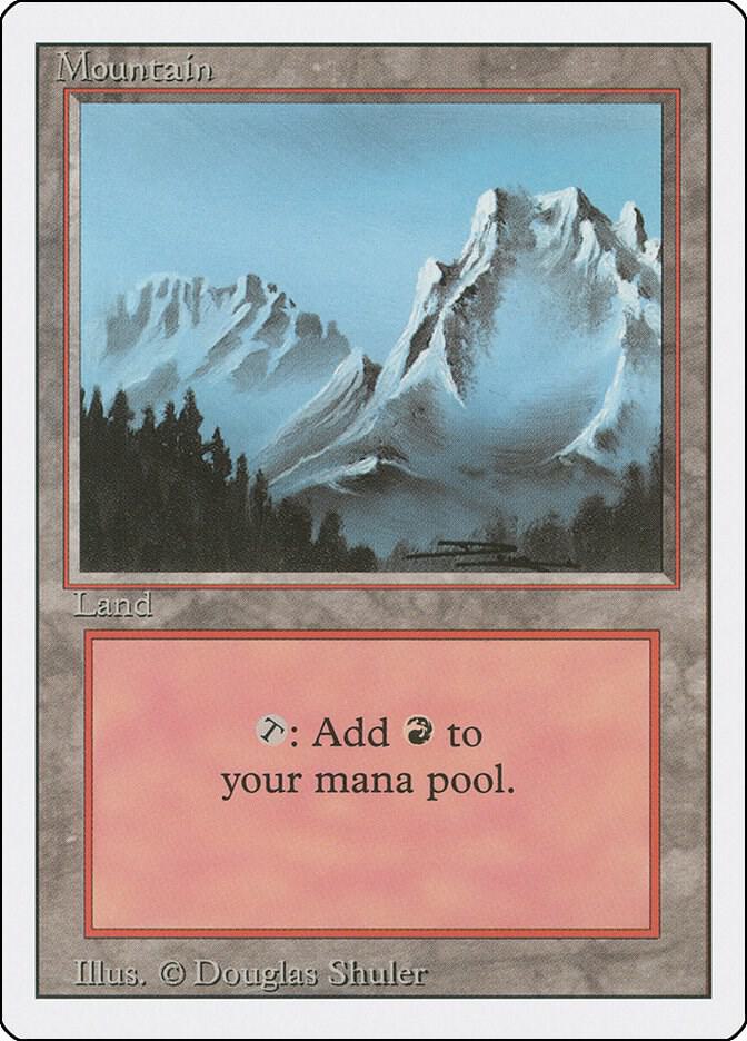 Mountain (B) 291 card