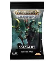 Warhammer: Age of Sigmar - Champions: Savagery Booster Pack Warhammer: Age of Sigmar - Champions: Savagery Booster Pack