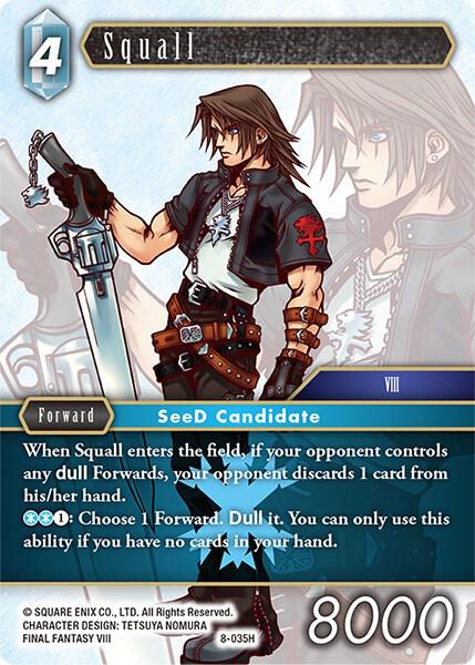 Squall - Opus VIII - Final Fantasy TCG - TCGplayer.com