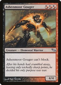 Ashenmoor Gouger - Shadowmoor - Magic: The Gathering card