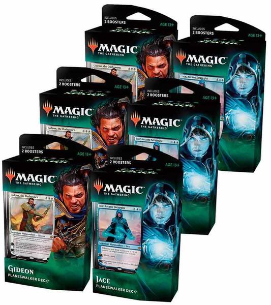 Magic The Gathering – War Of The Spark Planeswalker Deck (sélection Aléatoire, Français), Jeu De Cartes à Collectionner