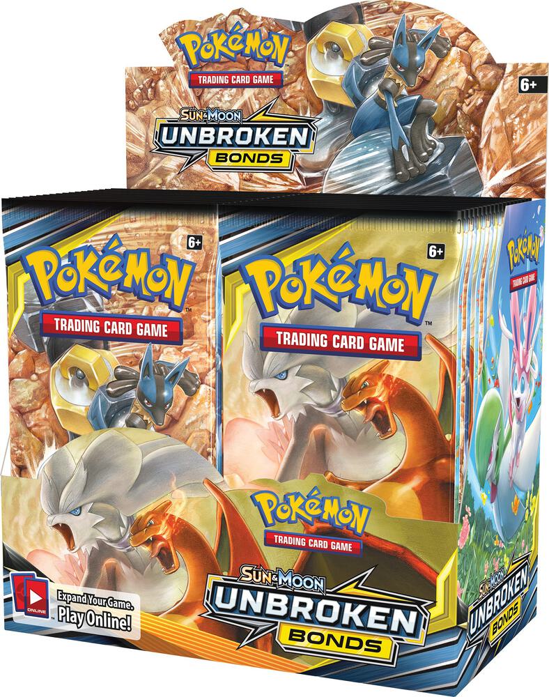 未開封　ポケモンカードゲーム「Unbroken Bonds」ブースターボックス Unbroken Bonds Booster Box - SM - Unbroken Bonds - Pokemon