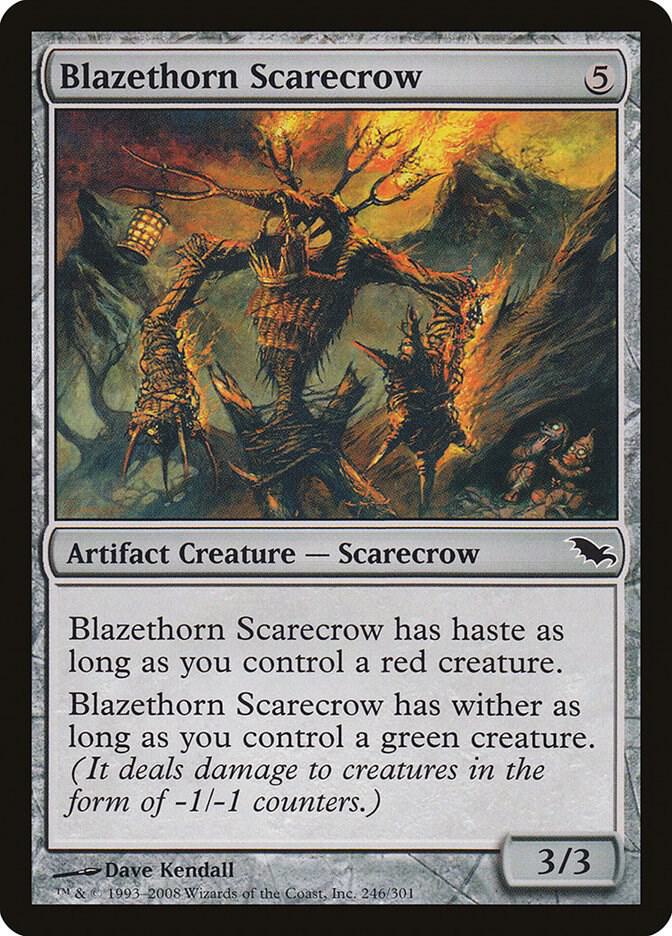 mtg scarecrow cards Scarecrone [Eventide] – TokenMTG main image 0