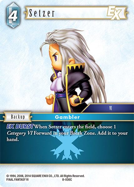 ヴァイス　グラン・エプレ　セット Setzer EX - Opus VIII - Final Fantasy TCG - TCGplayer.com