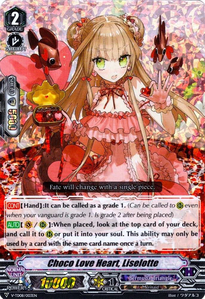 Choco Love Heart, Liselotte (RRR Foil)