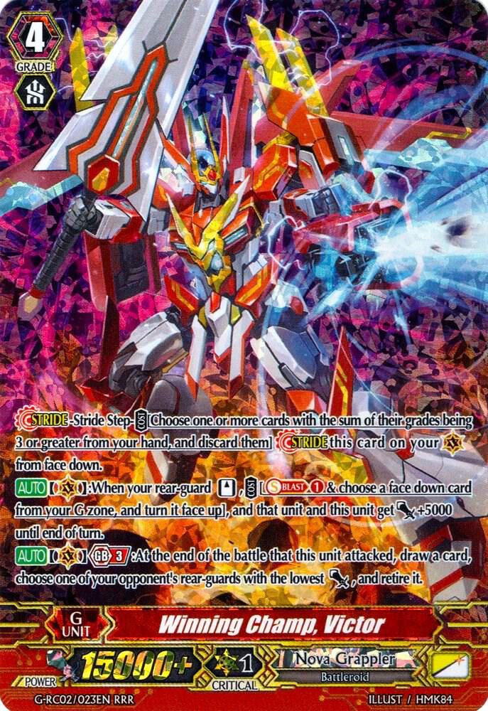 Winning Champ, Victor - G-RC02: Revival Collection - Cardfight