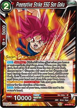 Preemptive Strike SSG Son Goku - Destroyer Kings Pre-Release Cards
