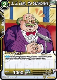 X. S. Cash, the Gazillionaire card art