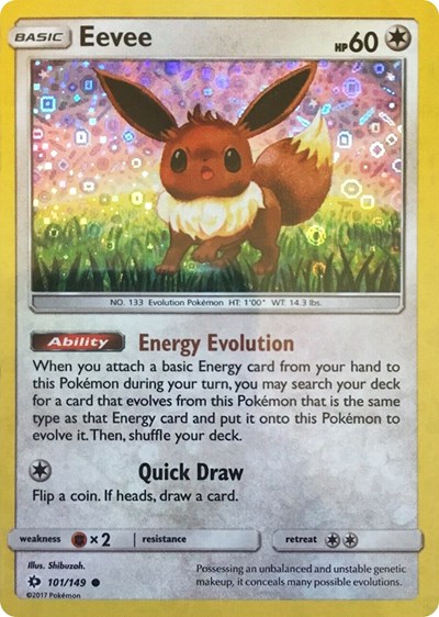 Eevee - 101/149 (General Mills Promo)