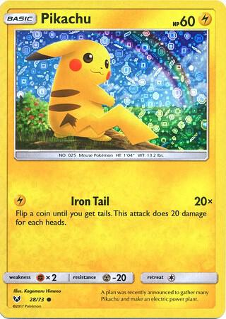Pikachu - 28/73 (General Mills) 028/073 from Miscellaneous Cards & Products