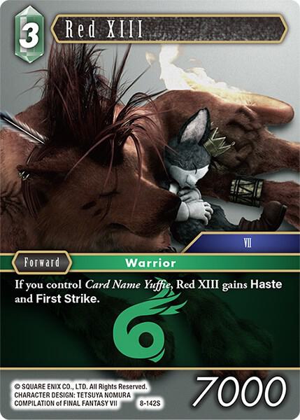 Red XIII - Opus VIII - Final Fantasy TCG - TCGplayer.com