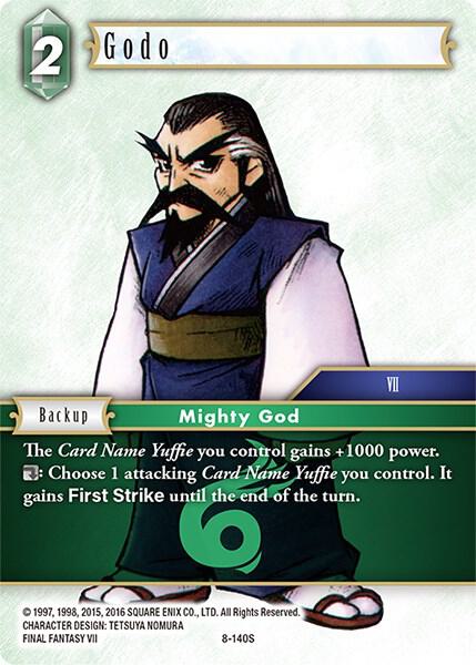 godo mtg final fantasy Gilgamesh, Weapon Collector untap it and all Samurai you control Godo - Opus VIII -