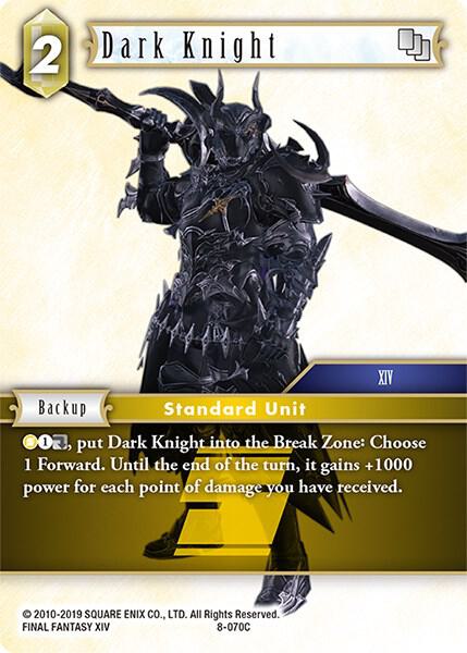 Dark Knight Opus Viii Final Fantasy Tcg