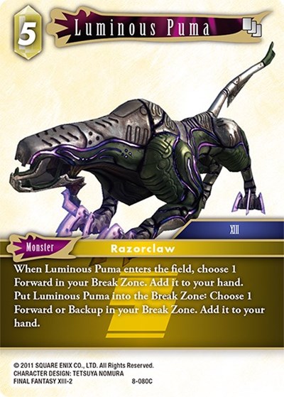 Luminous Puma