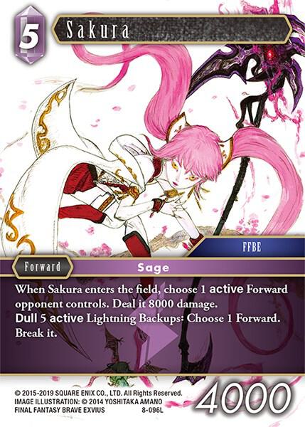 Sakura - Opus VIII - Final Fantasy TCG - TCGplayer.com