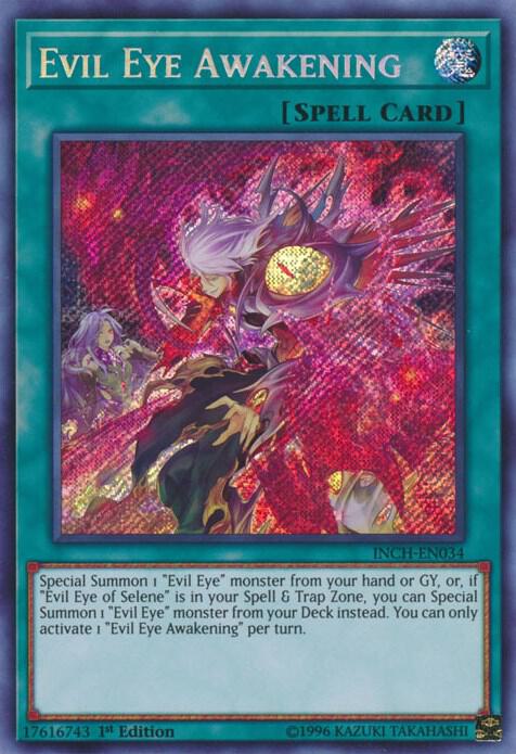 Evil Eye Awakening - The Infinity Chasers - YuGiOh - TCGplayer.com