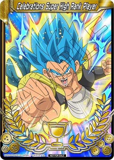 Celebrations Super High Rank Player (Celebrations 2019 - Merit Card - Top 16)