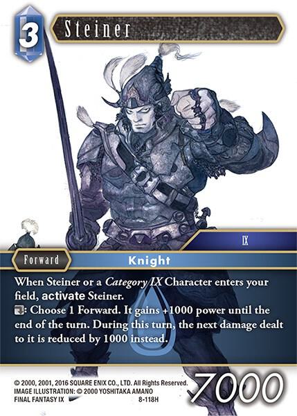 Steiner - Opus VIII - Final Fantasy TCG - TCGplayer.com