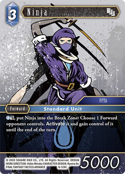 Ninja (FFTA) - Opus VIII - Final Fantasy TCG - TCGplayer.com