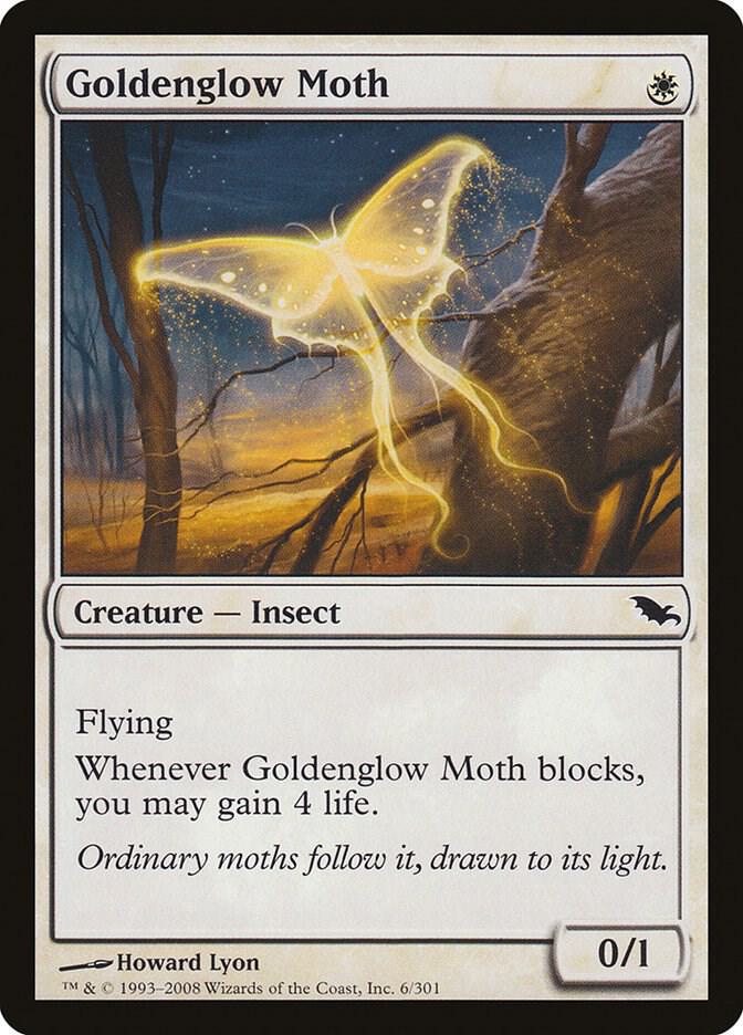 Goldenglow Moth - Shadowmoor - Magic: The Gathering