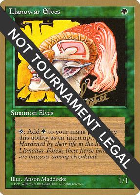 Llanowar Elves - 1996 Bertrand Lestree