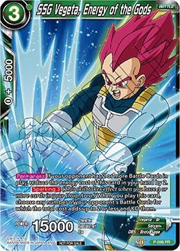 SSG Vegeta, Energy of the Gods #P-098 — Promotion Cards