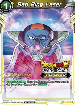 Bad Ring Laser (Level 2) #BT1-108 — Judge Promotion Cards