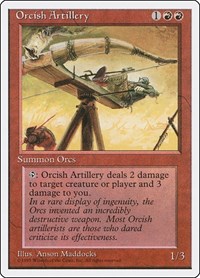 Orcish Artillery (Fourth Edition)
