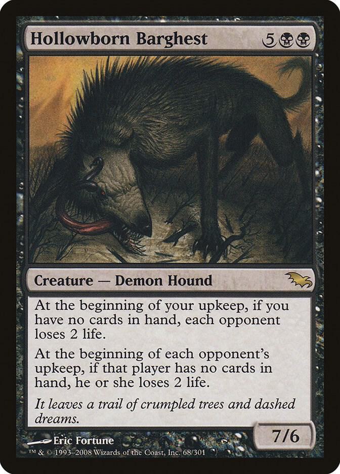 Hollowborn Barghest 68 card