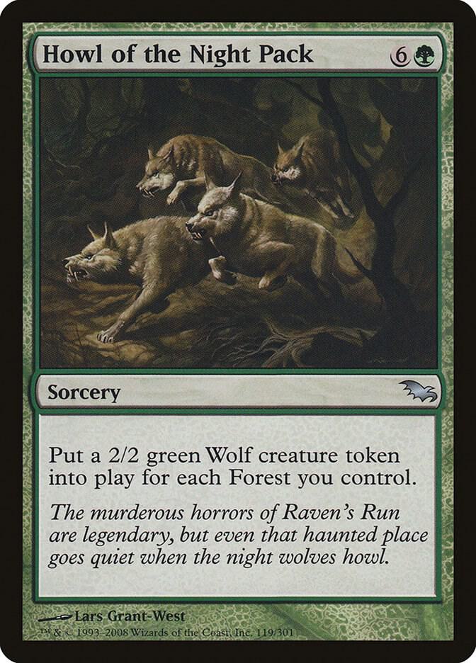 Howl of the Night Pack 119 card