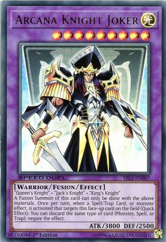 Arcana Knight Joker - Speed Duel: Arena of Lost Souls - YuGiOh