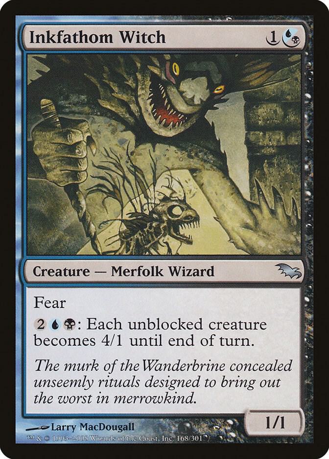 Inkfathom Witch 168 card