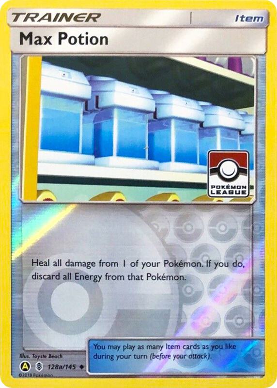 Max Potion - 128a/145 (Pokemon League) 128a/145 from League & Championship Cards