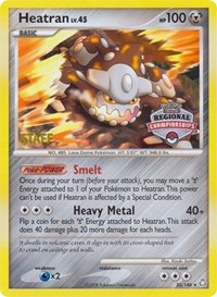 Heatran - 30/146 (Regional Championships) [Staff] #030/146 from League & Championship Cards Pokemon card image