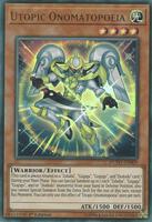 onomatopoeia deck yugioh Yugioh! 1x Utopic Onomatopoeia (RA04