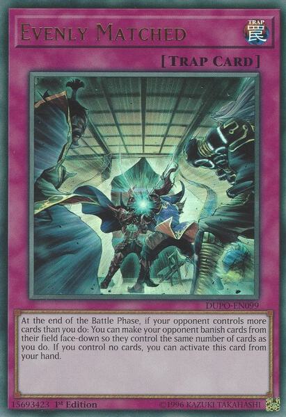 yugioh card evenly matched Yu-Gi-Oh! - 2018 Mega-Tin Mega Pack