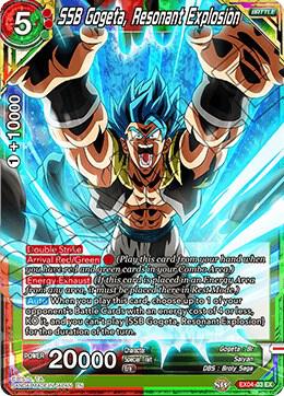 SSB Gogeta, Resonant Explosion #EX04-03 — Expansion Deck Box Set 04: Unity of Saiyans
