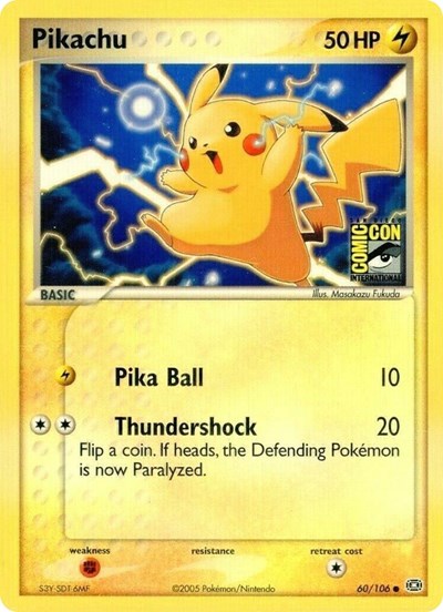Pikachu - 60/106 (SDCC 2005)