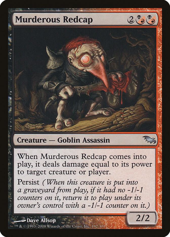 Murderous Redcap 192 card