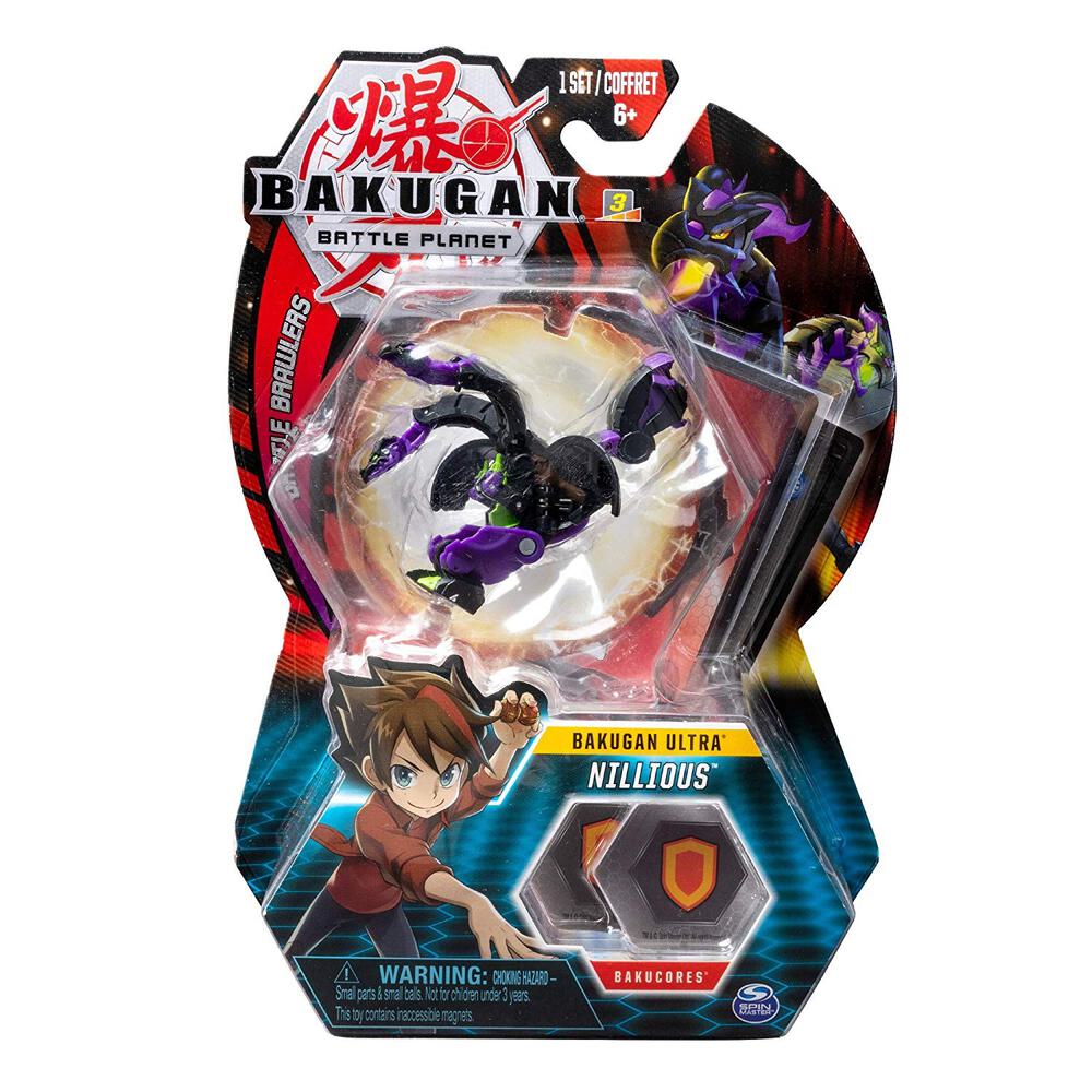 Bakugan Ultra 3-inch Tall Collectible Transforming Creature