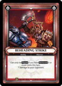 Beheading Strike (Unclaimed)