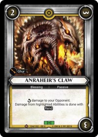 Anraheir's Claw (Unclaimed)