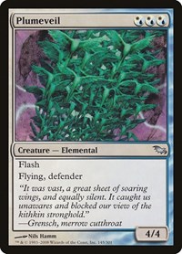 Plumeveil - Shadowmoor - Magic: The Gathering card
