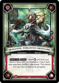 Braggoth, Forgotten Frostlord (Claimed)