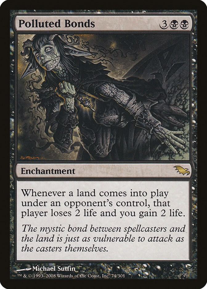 Polluted Bonds 74 card