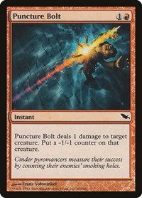 Puncture Bolt - Shadowmoor - Magic: The Gathering card