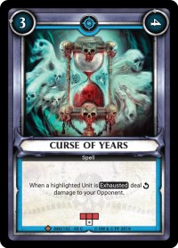 Curse of Years (Claimed)