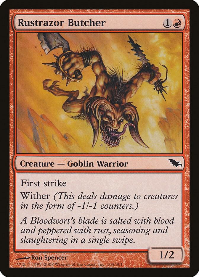 Rustrazor Butcher 105 card